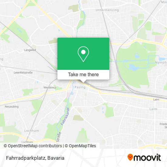 Карта Fahrradparkplatz