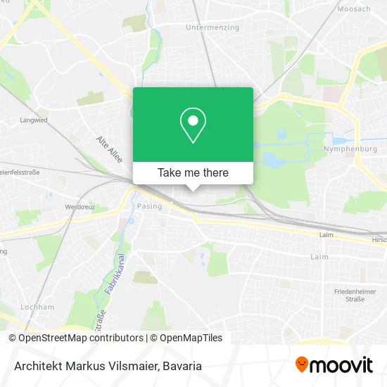 Карта Architekt Markus Vilsmaier