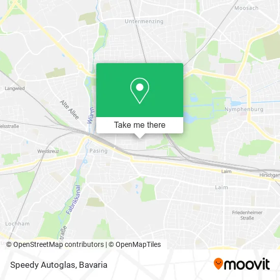 Карта Speedy Autoglas