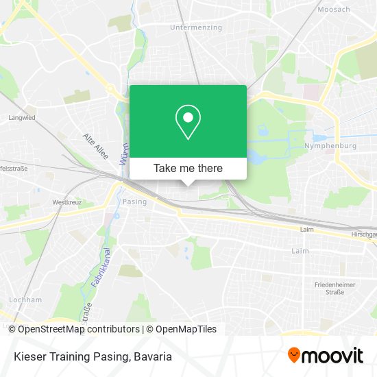 Карта Kieser Training Pasing