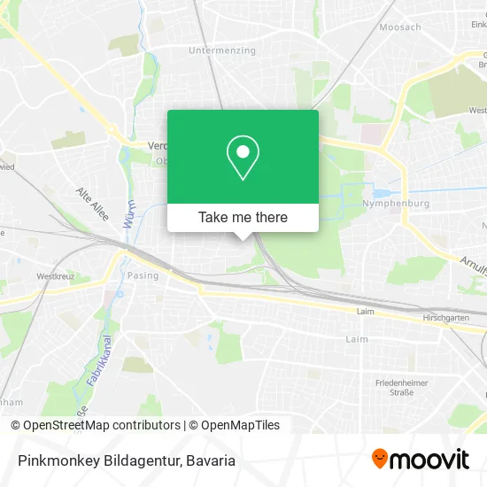 Карта Pinkmonkey Bildagentur