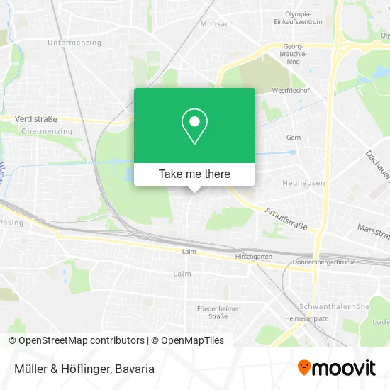 Карта Müller & Höflinger