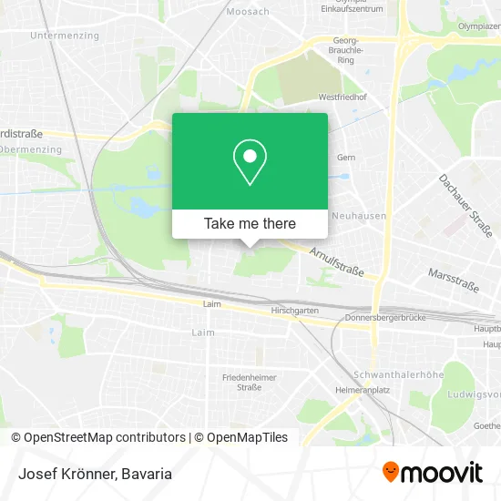 Карта Josef Krönner