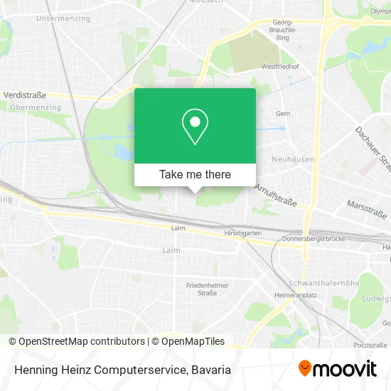 Карта Henning Heinz Computerservice