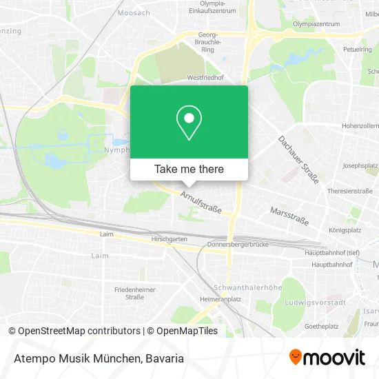 Карта Atempo Musik München