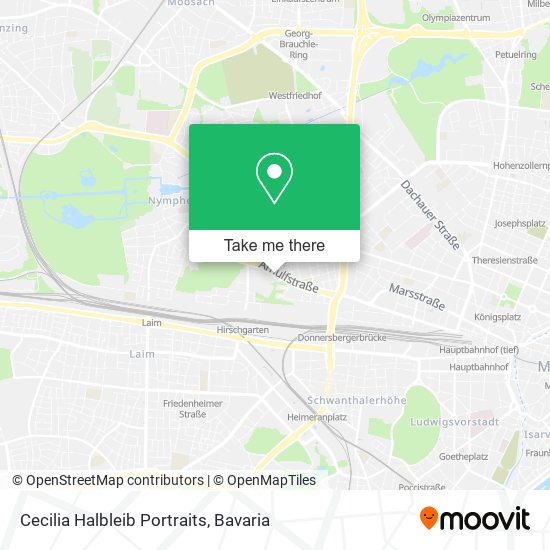 Cecilia Halbleib Portraits map