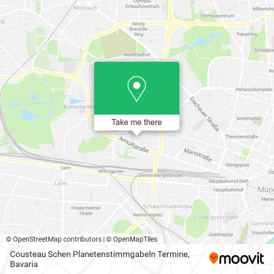 Карта Cousteau Schen Planetenstimmgabeln Termine