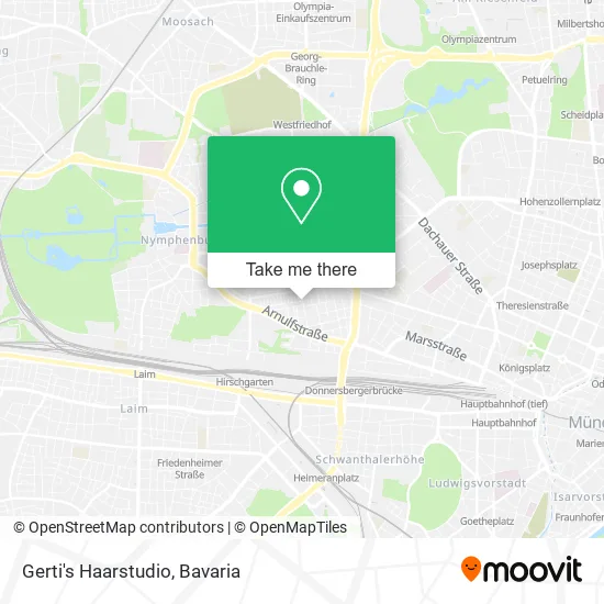 Карта Gerti's Haarstudio