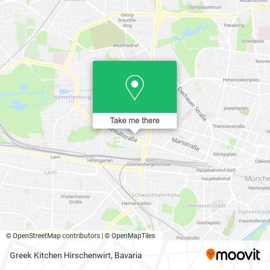Greek Kitchen Hirschenwirt map