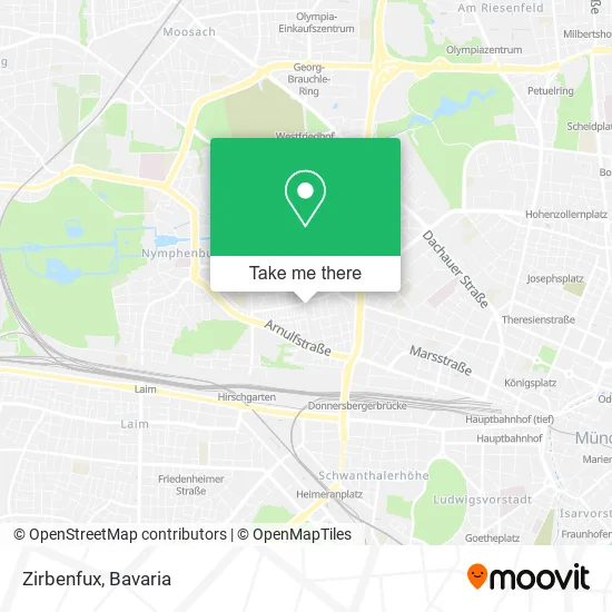 Карта Zirbenfux