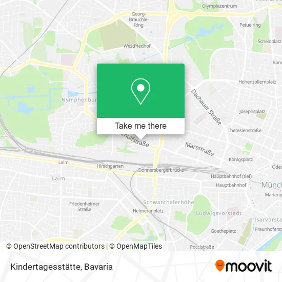Карта Kindertagesstätte