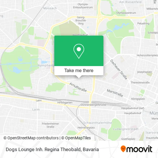 Карта Dogs Lounge Inh. Regina Theobald