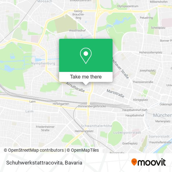 Schuhwerkstattracovita map