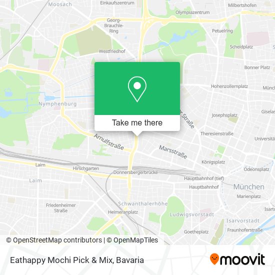 Eathappy Mochi Pick & Mix map