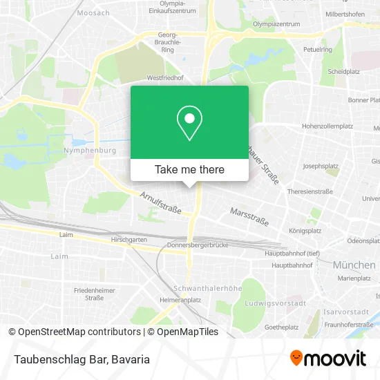 Карта Taubenschlag Bar