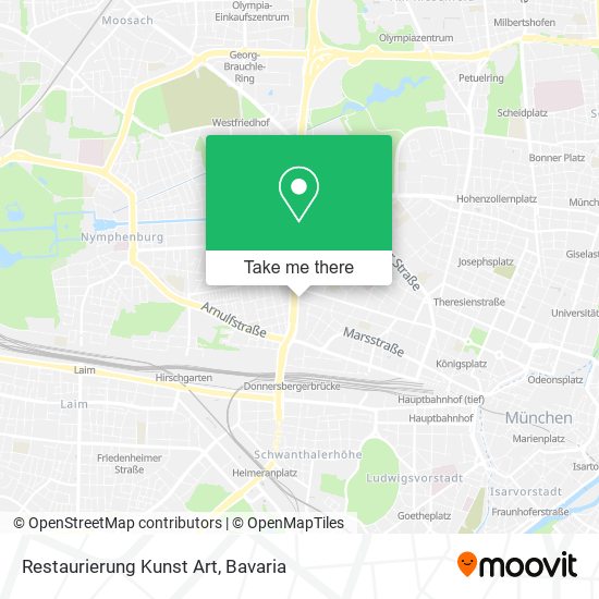Restaurierung Kunst Art map
