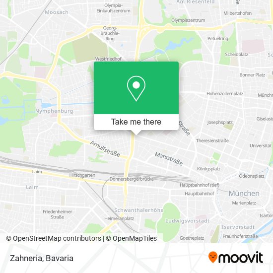 Карта Zahneria