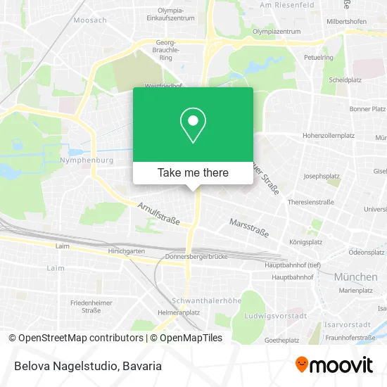 Карта Belova Nagelstudio