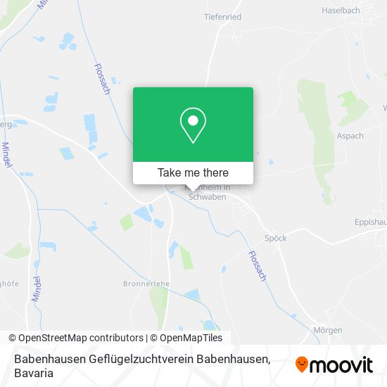 Babenhausen Geflügelzuchtverein Babenhausen map