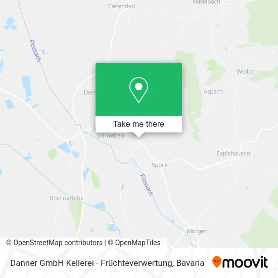 Карта Danner GmbH Kellerei - Früchteverwertung