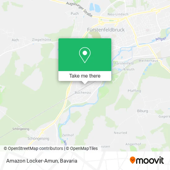 Карта Amazon Locker-Amun