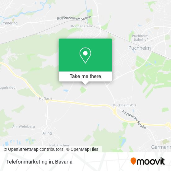 Карта Telefonmarketing in