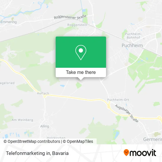 Карта Telefonmarketing in