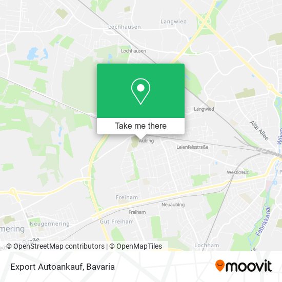 Карта Export Autoankauf