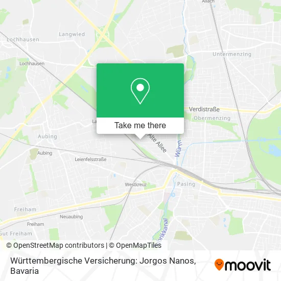 Карта Württembergische Versicherung: Jorgos Nanos