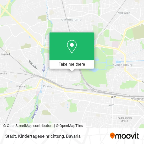 Карта Städt. Kindertageseinrichtung
