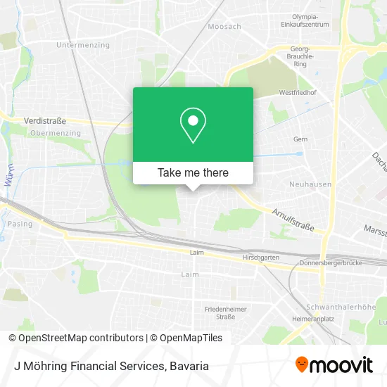 Карта J Möhring Financial Services