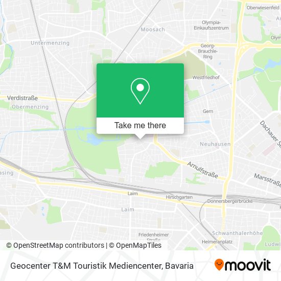 Geocenter T&M Touristik Mediencenter map