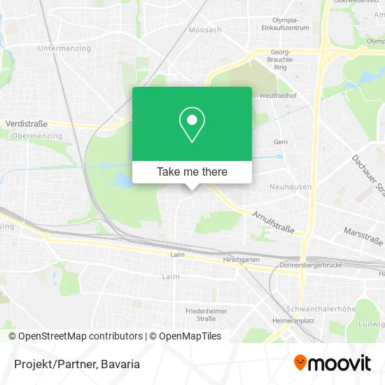 Карта Projekt/Partner