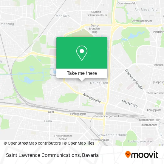 Карта Saint Lawrence Communications