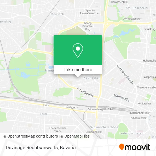 Карта Duvinage Rechtsanwalts