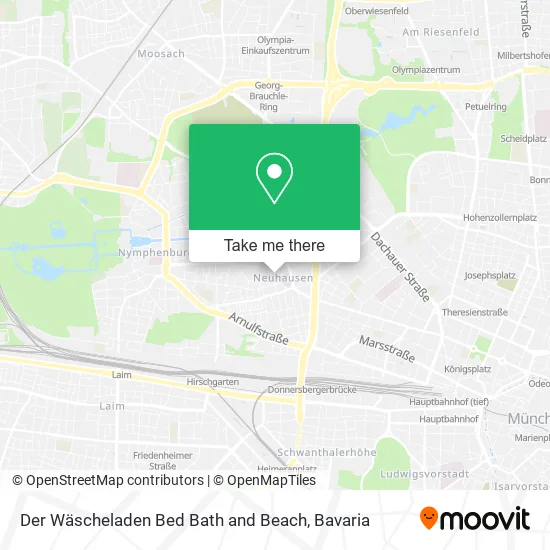 Карта Der Wäscheladen Bed Bath and Beach