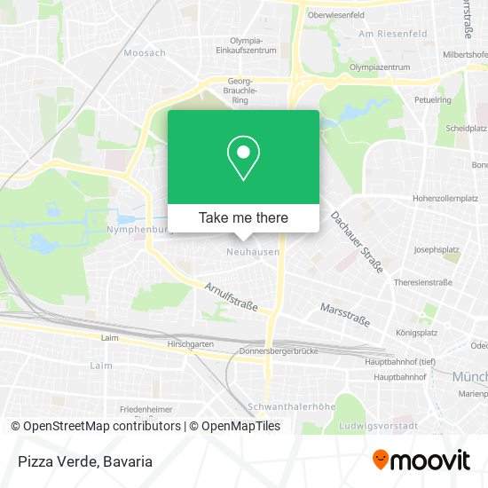 Карта Pizza Verde