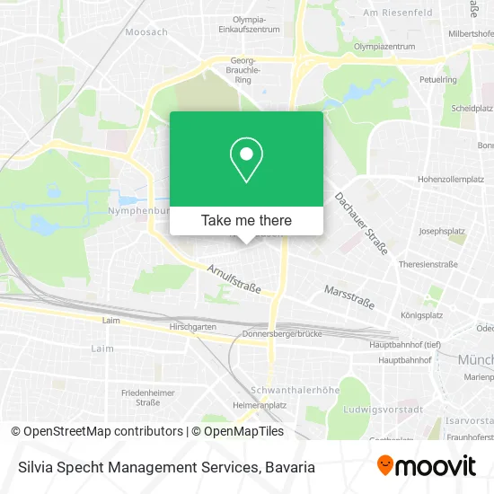 Карта Silvia Specht Management Services