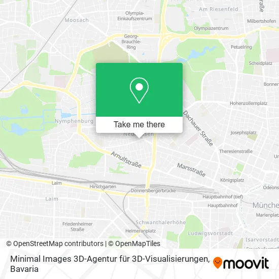 Карта Minimal Images 3D-Agentur für 3D-Visualisierungen