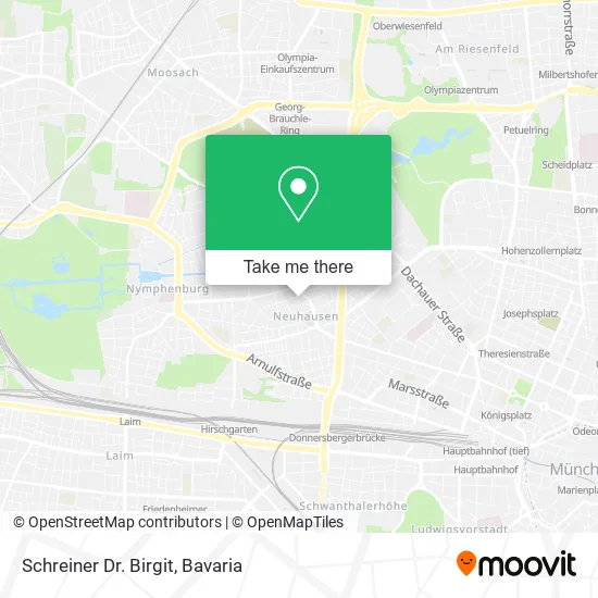 Карта Schreiner Dr. Birgit
