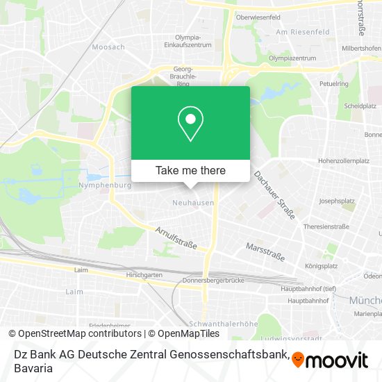 Dz Bank AG Deutsche Zentral Genossenschaftsbank map