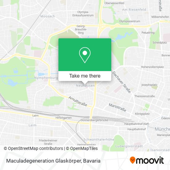 Карта Maculadegeneration Glaskörper