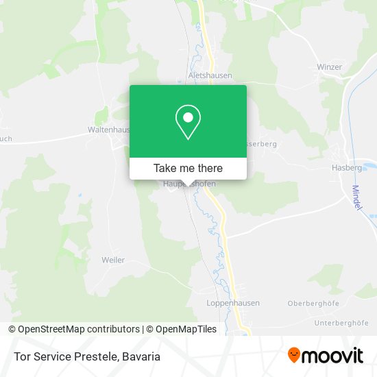 Карта Tor Service Prestele