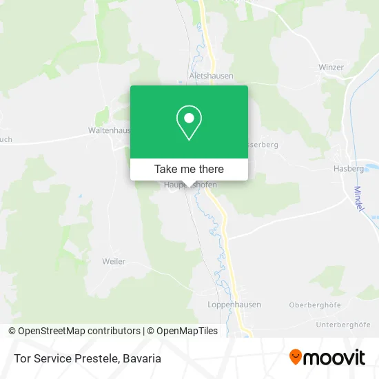 Карта Tor Service Prestele