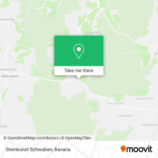 Карта Steinkunst Schwaben
