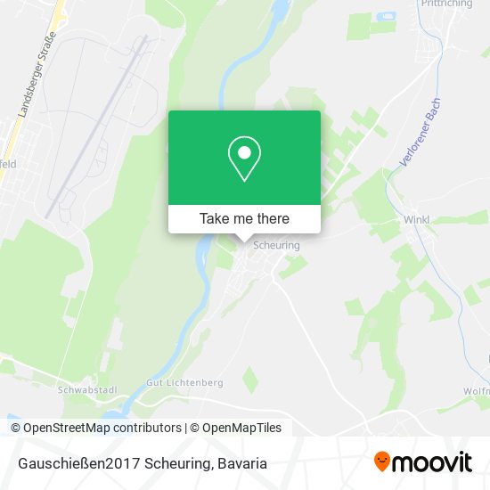 Карта Gauschießen2017 Scheuring