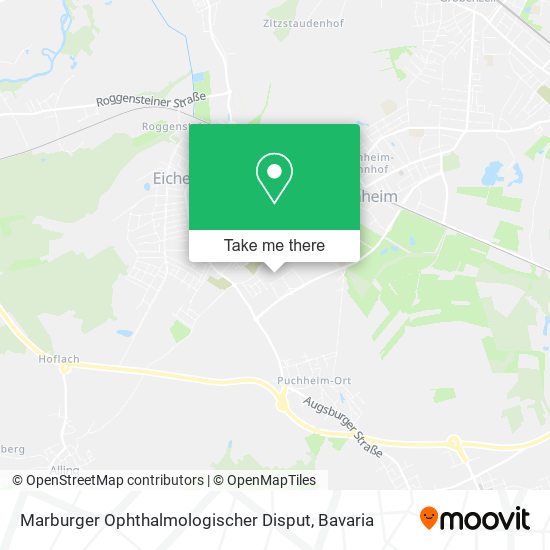 Marburger Ophthalmologischer Disput map