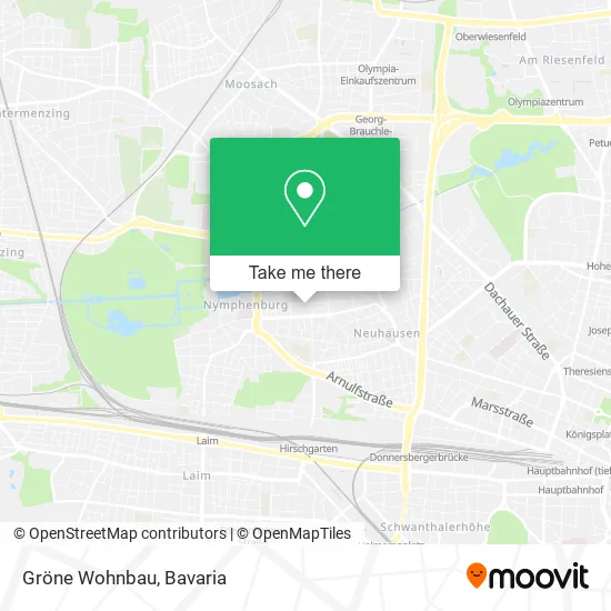 Карта Gröne Wohnbau