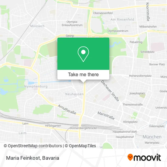 Карта Maria Feinkost