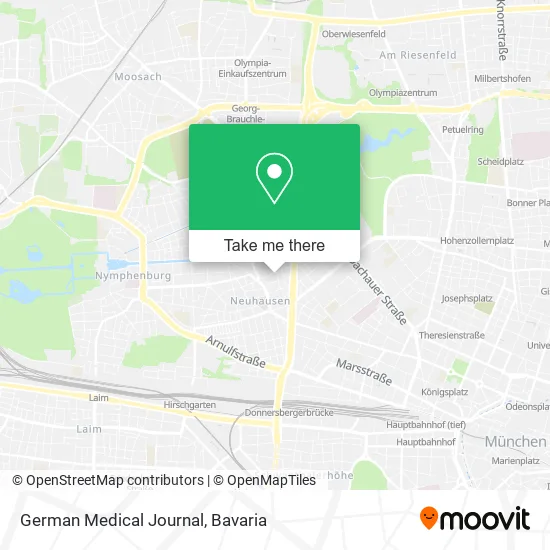 Карта German Medical Journal